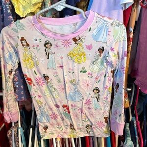 Disney Pink and White Sleepies Top